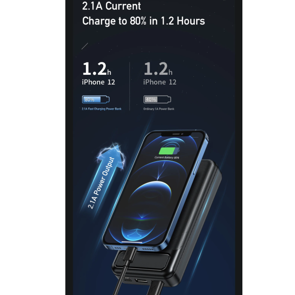 images00b21bf6-f4f7-49a1-9ed7-873a31b4afa2-1.png Awei P6K 20000mAh Double USB Output Power Bank