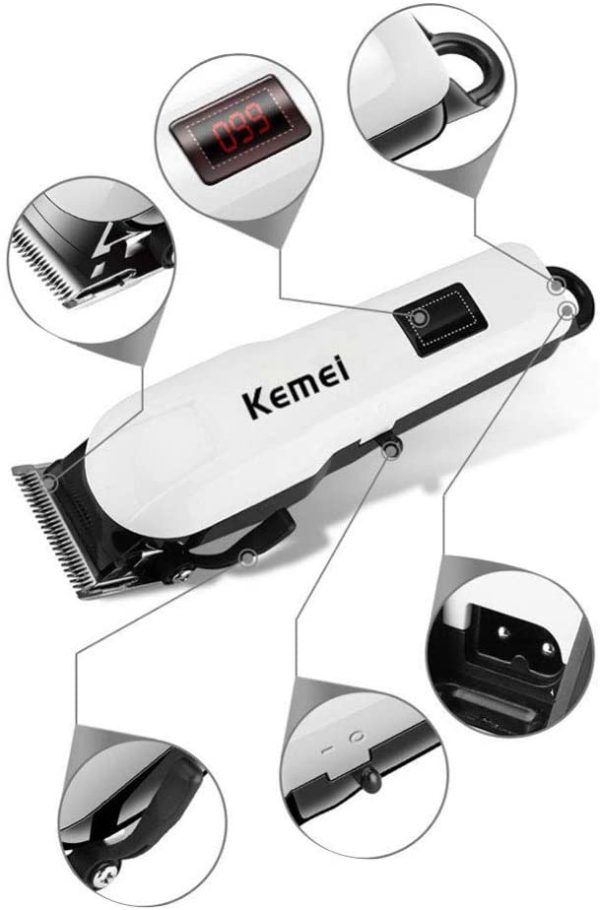 images10d9a59b-cb68-43ec-b848-40d17ceef73d-1.jpg Professionals Design Perfect Shaver And Haircut Rechargeable Beard And Moustaches Hair Machine And Trimming With Cord And Without Cordless Use km809A