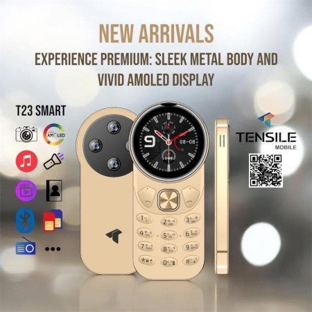 Tensile Sleek Metal Body And Amoled Display