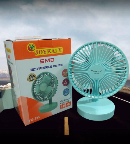 Joykaly YG-735 Rechargeable Multiple Modes Portable Desk / Table Fan