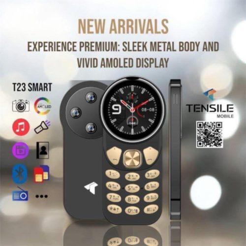 Tensile Sleek Metal Body And Amoled Display