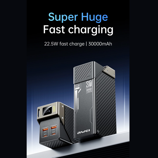 images5bd22deb-31d0-4aba-a5c2-9c082b56e30f-1.png Awei PA-32 30000mAh 22.5W Fast Charging Power Bank