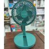 Rechargeable 5-inches Folding fan HCZ21 Green colour