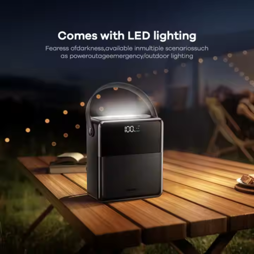 REMAX FP-1 27W+22.5W LED Lamp Fast Charging Power Banks 100000mah High Capacity Portable Laptop Power Bank with LED Lighting