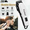 Professionals Design Perfect Shaver And Haircut Rechargeable Beard And Moustaches Hair Machine And Trimming With Cord And Without Cordless Use km809A