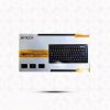 A4Tech KR-86 ComfortKey Ergonomic Wired Keyboard with Silent Key Design