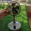 JY-2215 JYSUPER Professional Rechargeable Fan with LED Light