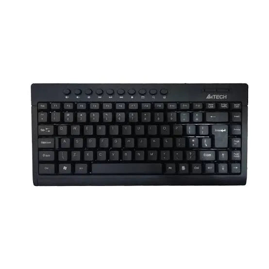 A4Tech KR-86 ComfortKey Ergonomic Wired Keyboard with Silent Key Design