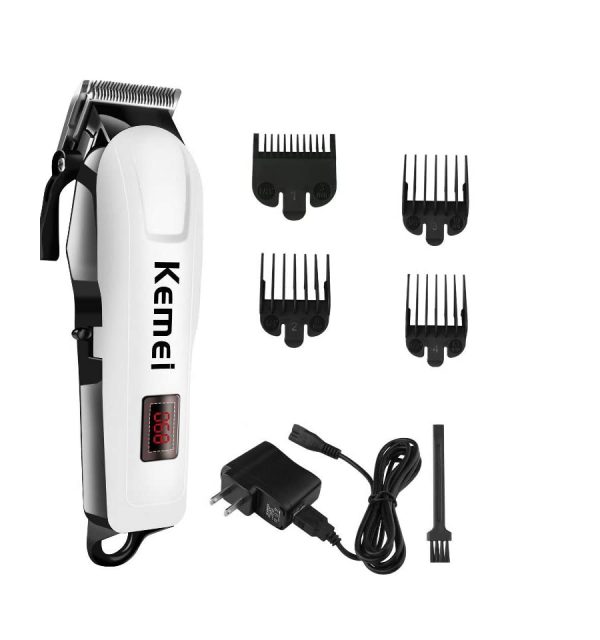 imagesc7bf1960-24c6-4756-81a7-9442423c440c-1.jpg Professionals Design Perfect Shaver And Haircut Rechargeable Beard And Moustaches Hair Machine And Trimming With Cord And Without Cordless Use km809A