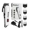 Professionals Design Perfect Shaver And Haircut Rechargeable Beard And Moustaches Hair Machine And Trimming With Cord And Without Cordless Use km809A