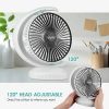 A3 In 1 Air Cooling USB Fan with LED Night Light Water Fan