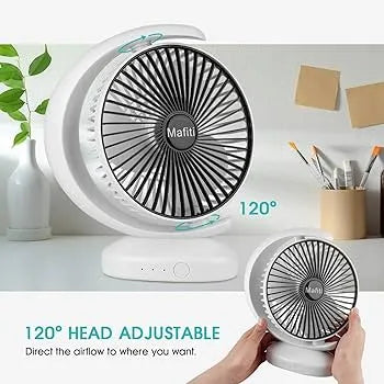 A3 In 1 Air Cooling USB Fan with LED Night Light Water Fan