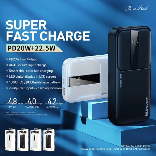 REMAX RPP-626 20000mAh Ruinay Series 2.1A Fast Charging Power Bank