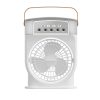 A3 In 1 Air Cooling USB Fan with LED Night Light Water Fan
