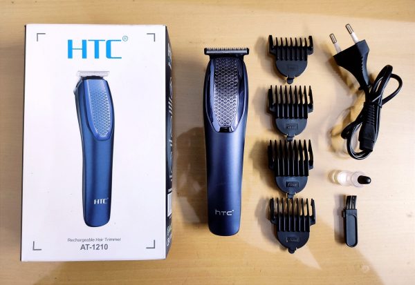 imagesff59c802-1a6c-443e-9325-f17f55710098-1.jpg HTC AT-1210 Rechargeable 4 Clipper Hair Trimmer For Menn